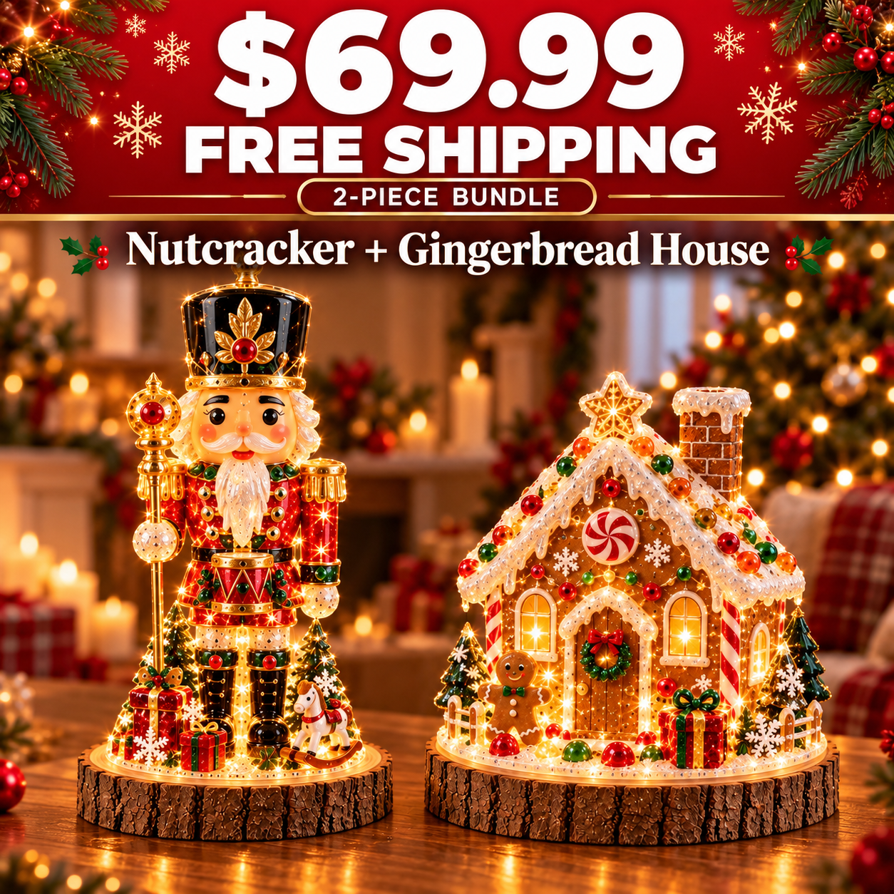 🎄 DIY Christmas Tree Night Light Kit — 💕 Step-by-Step Guide Included