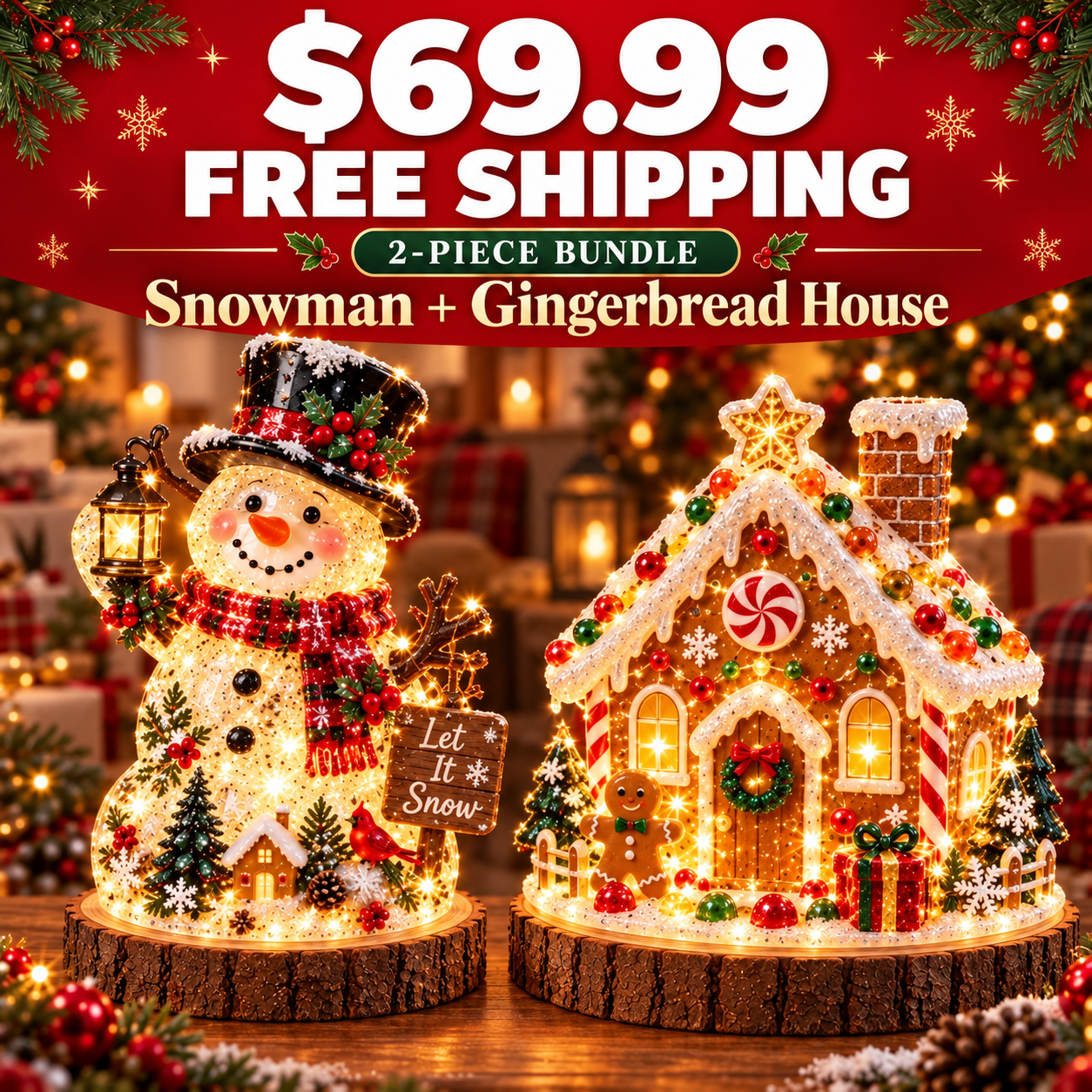 🎄 DIY Christmas Tree Night Light Kit — 💕 Step-by-Step Guide Included