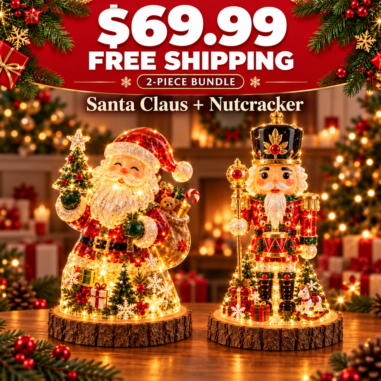 🎄 DIY Christmas Tree Night Light Kit — 💕 Step-by-Step Guide Included