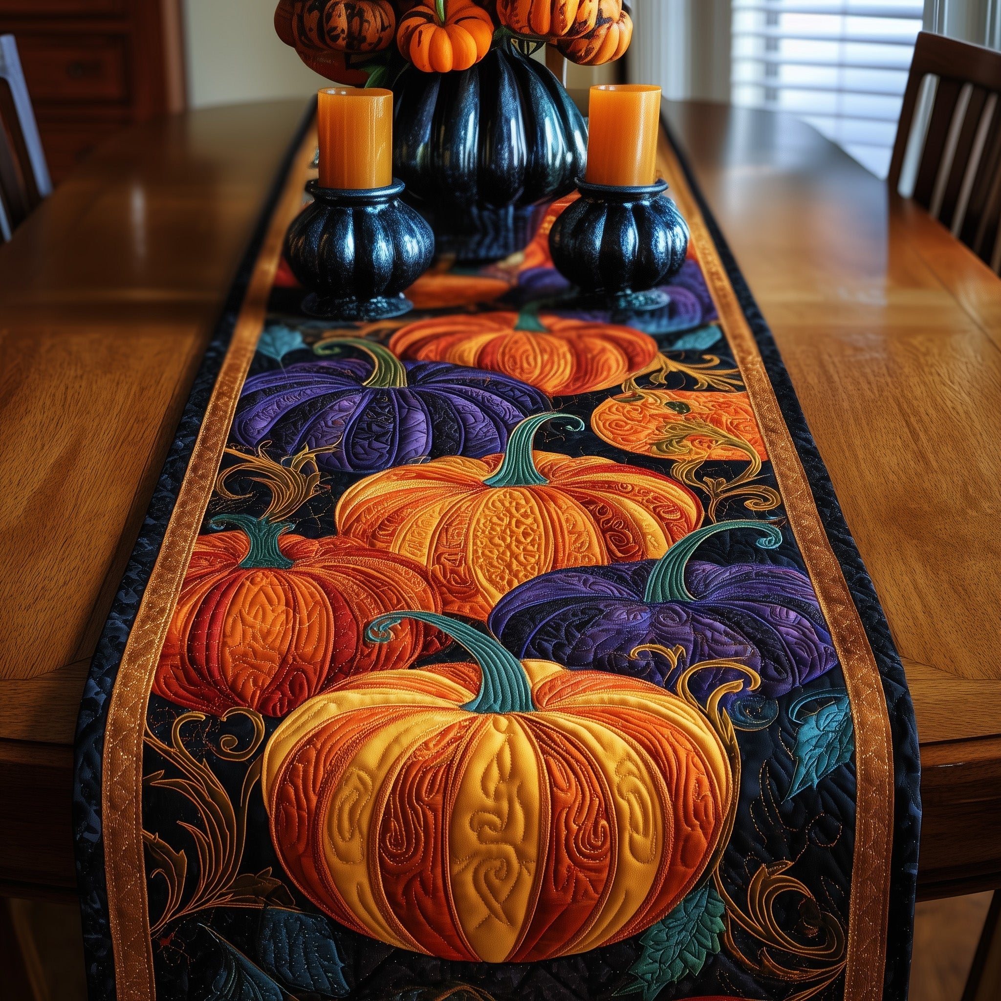 Halloween Quilted Tablecloth GFTOTG110