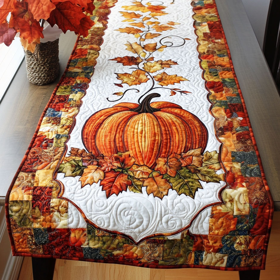 Halloween Quilted Tablecloth NCU0PT944