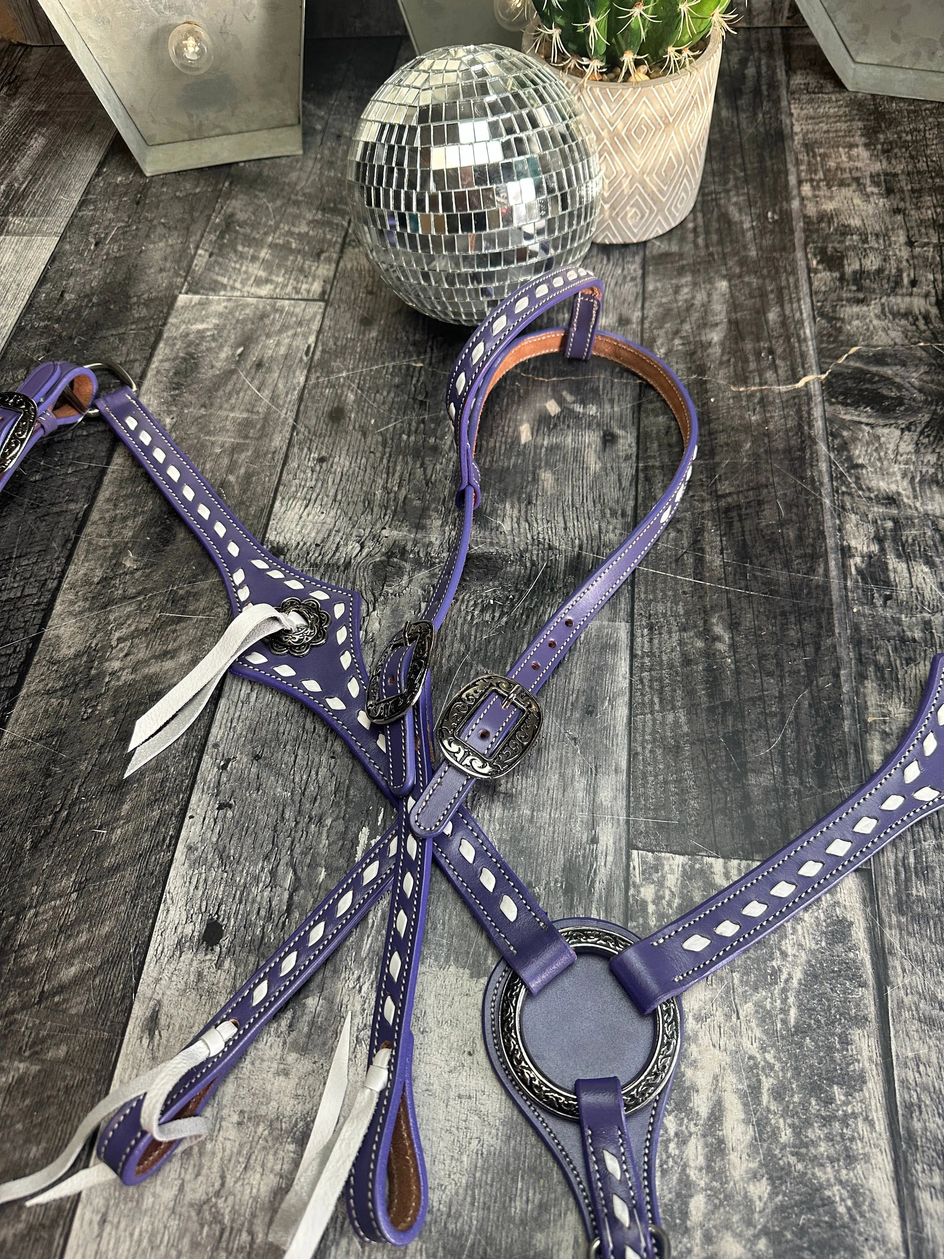 Purple Tack Set