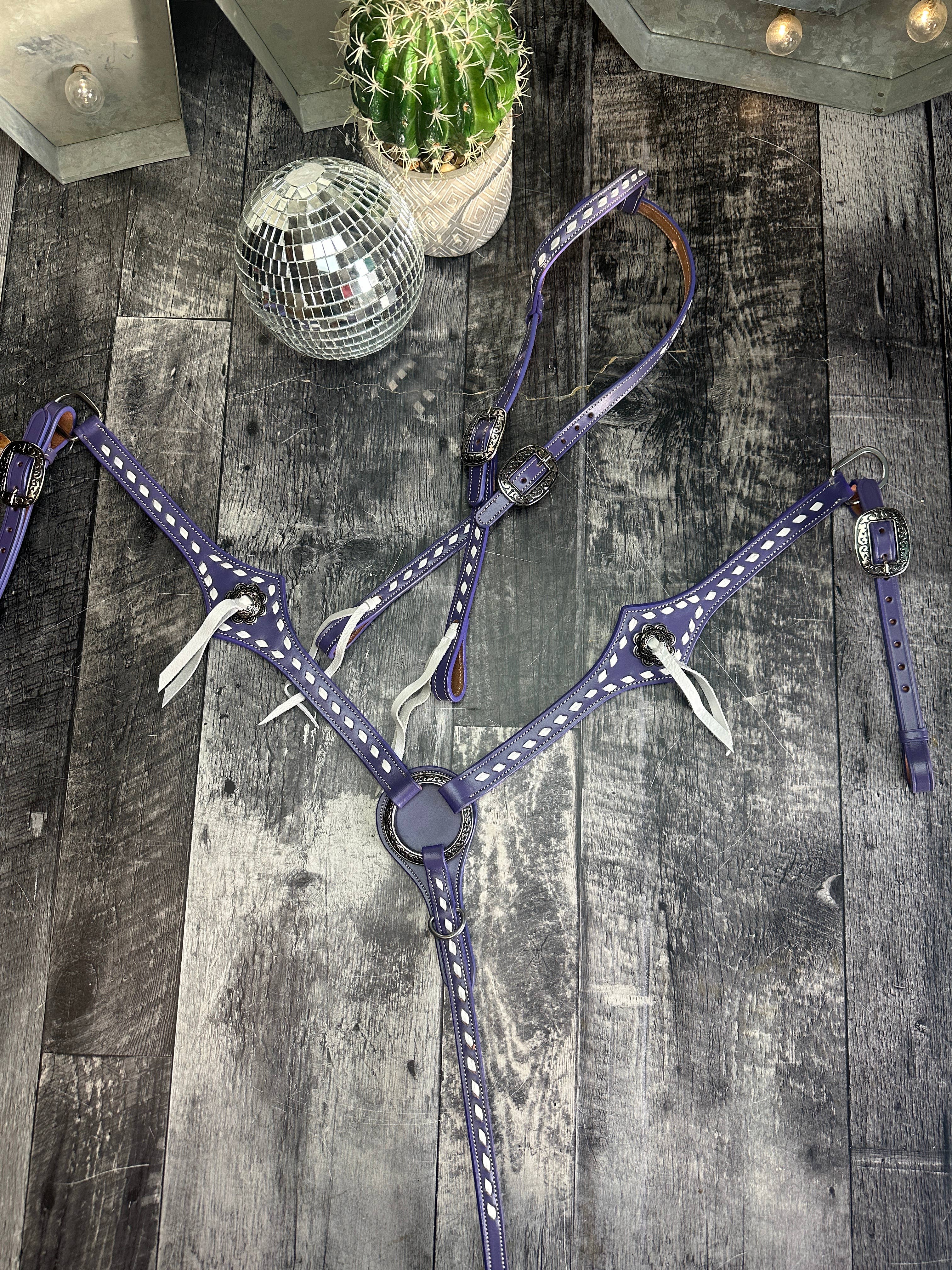 Purple Tack Set