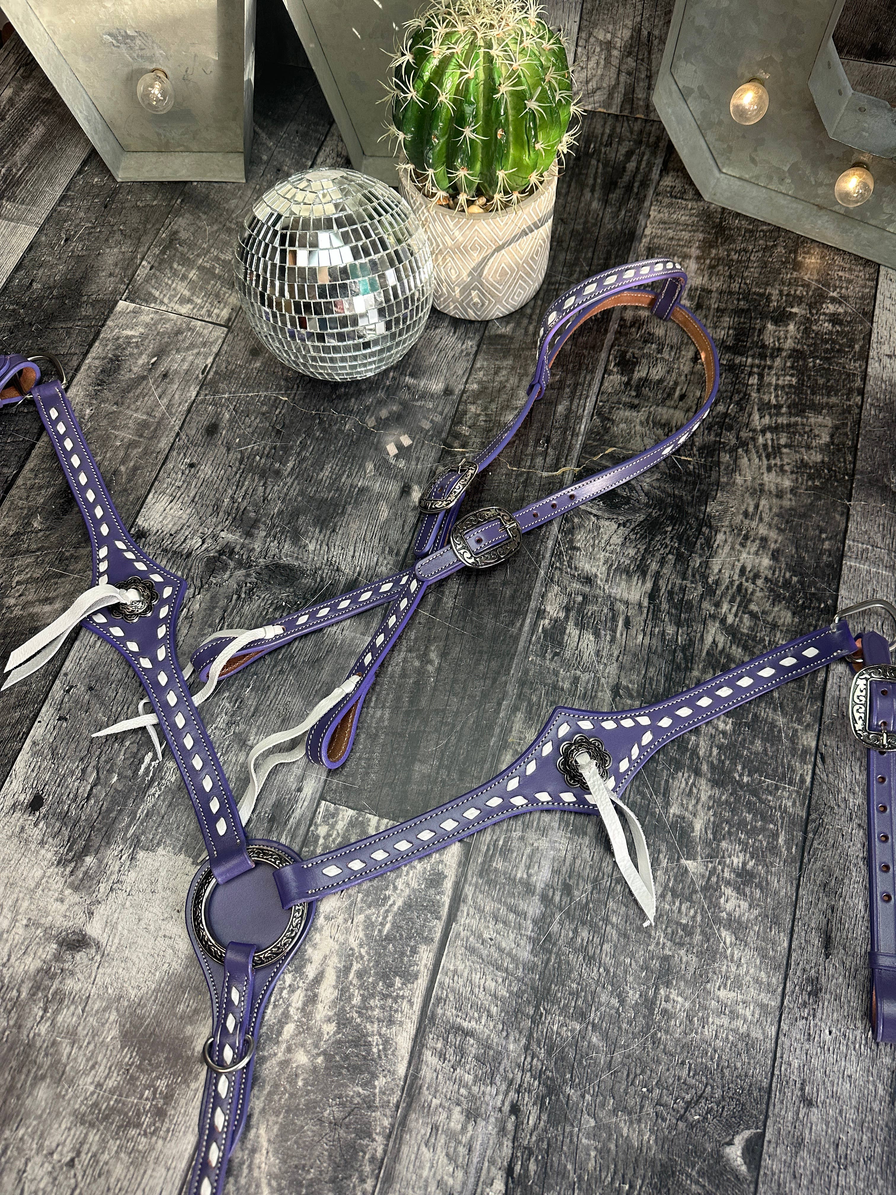 Purple Tack Set