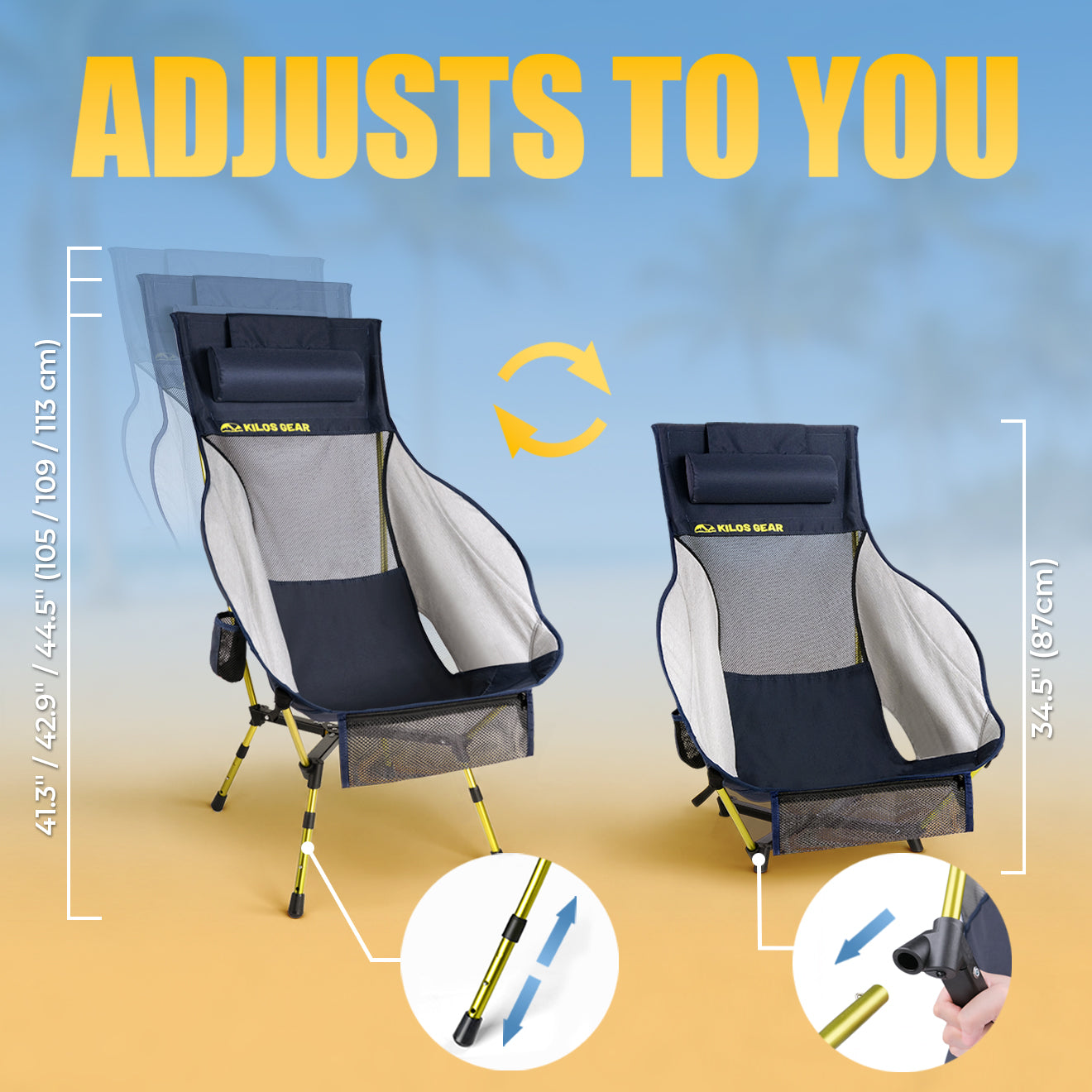 Dezhui™ High-Back Chair