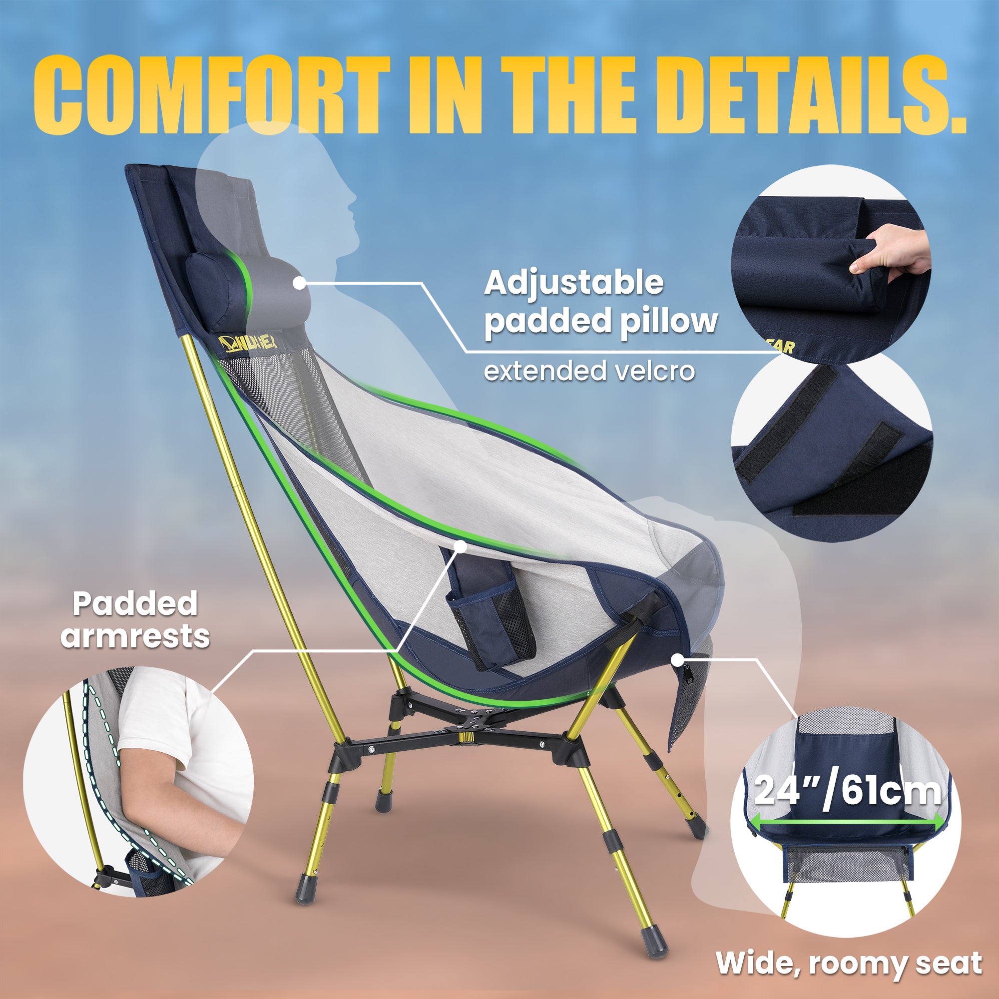 Dezhui™ High-Back Chair