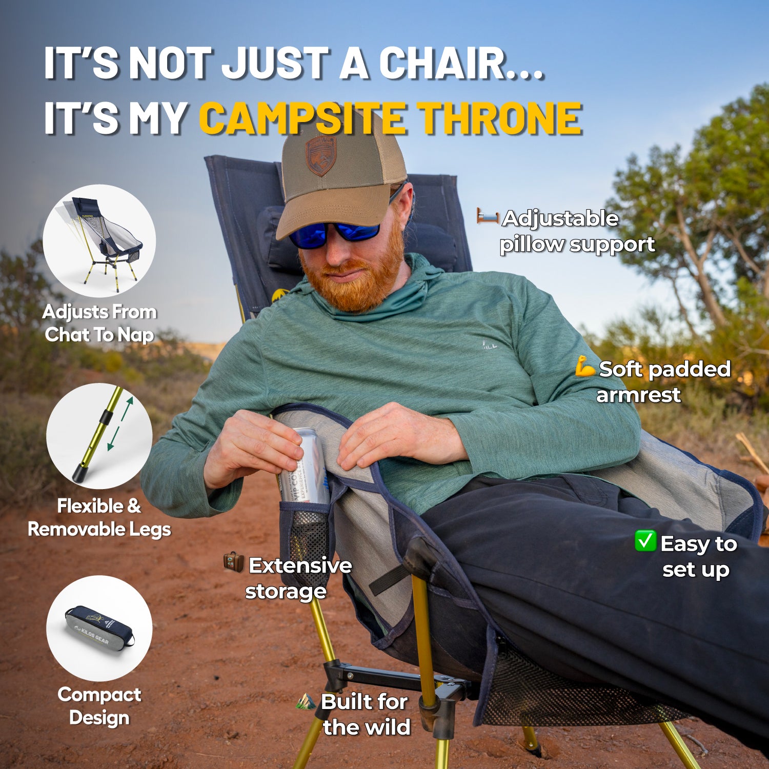 Dezhui™ High-Back Chair