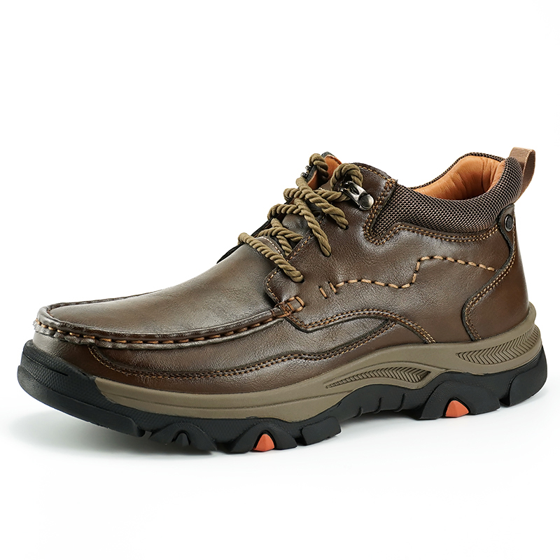 MANTRAFF® Herrenschuhe aus Echtleder Outdoor Wanderschuhe