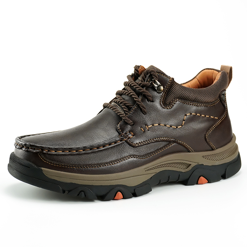 MANTRAFF® Herrenschuhe aus Echtleder Outdoor Wanderschuhe