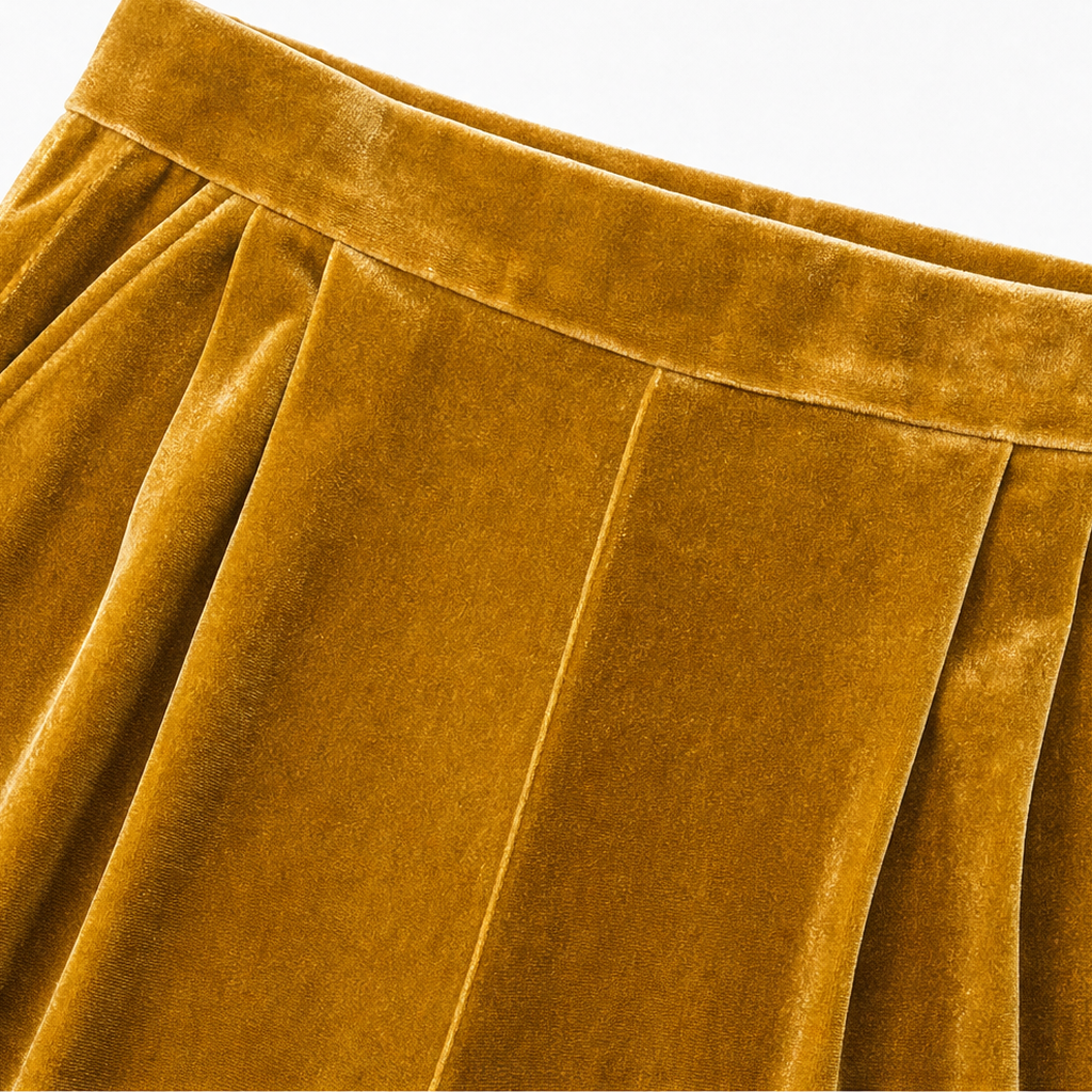 Half-Sleeve Top And Wide-Leg Pants Set