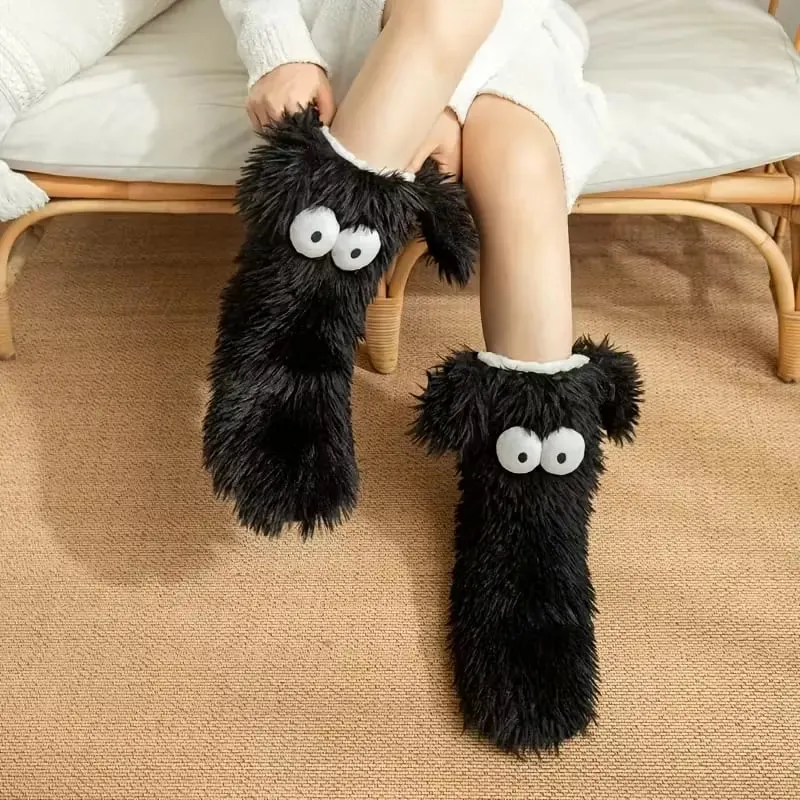 🔥LAST DAY 49% OFF- Women's Plush Slippers Socks