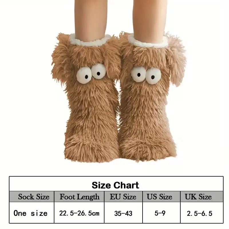 🔥LAST DAY 49% OFF- Women's Plush Slippers Socks