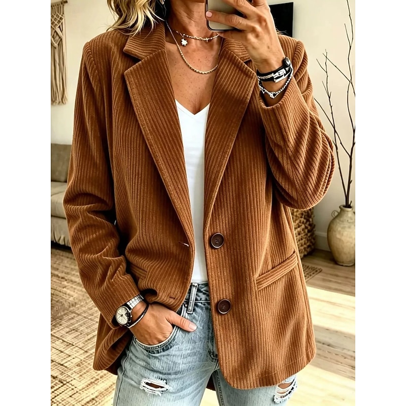 Heritage Pocket Corduroy Blazer - image 1