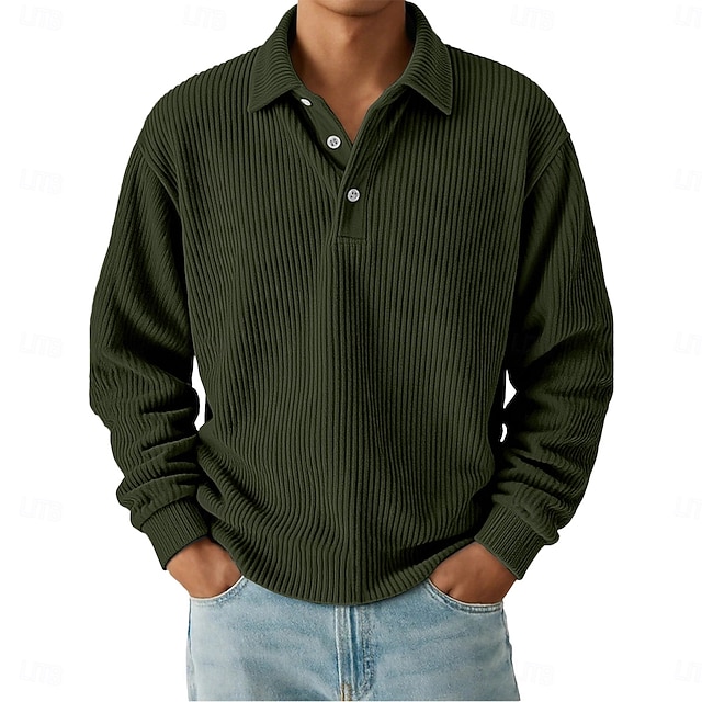 Summit Color-Block Corduroy Shirt - Green