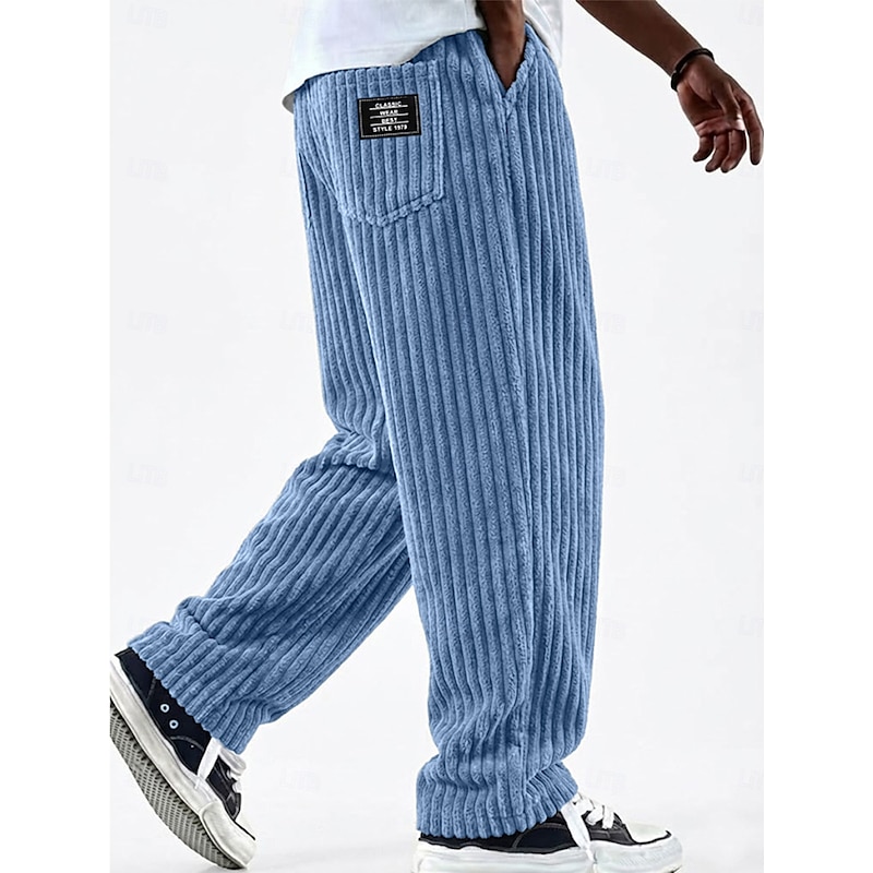 Relaxed Corduroy Drawstring Trousers product image 1