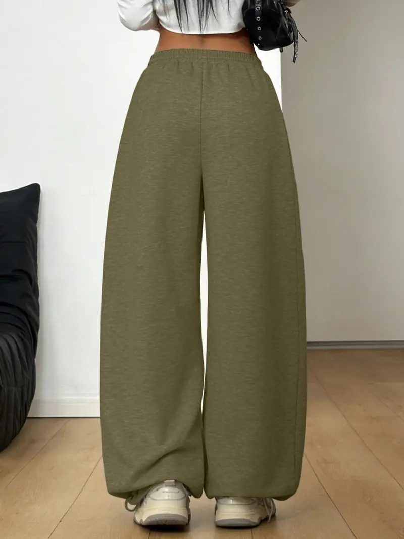Women's Casual Wide-Leg Sweatpants