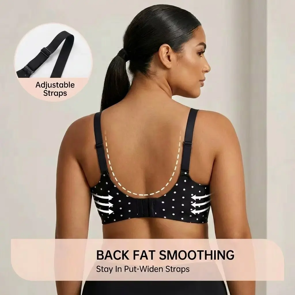 Jelly Deep V Seamless Push Up Bra