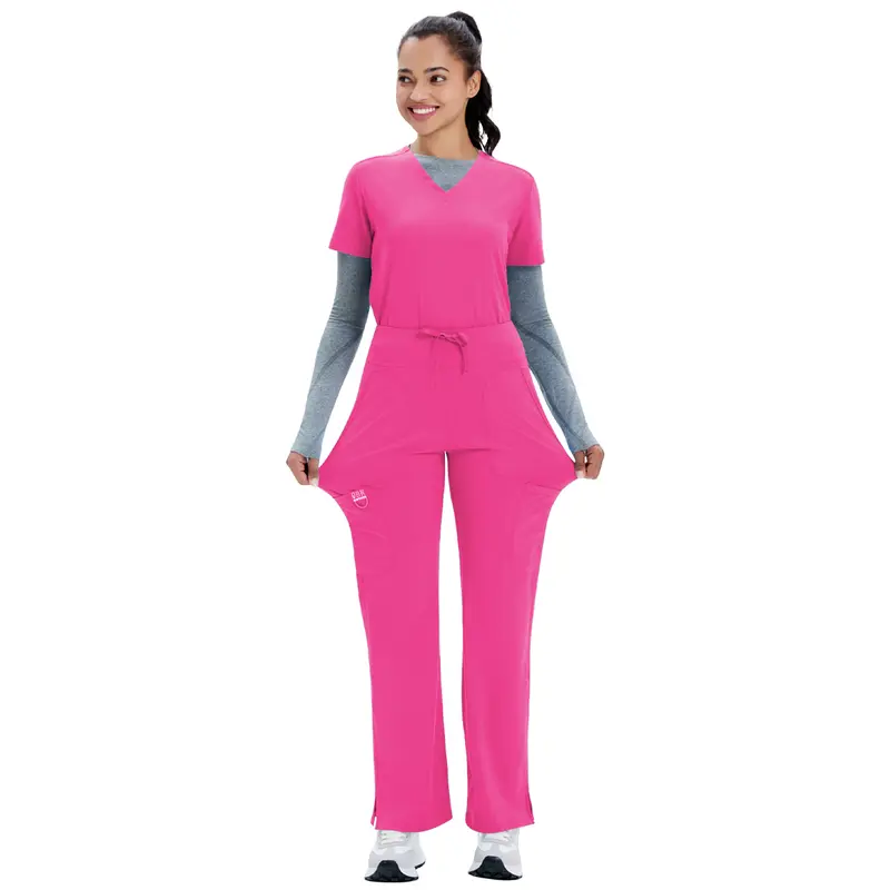 Women's Yoga-Style Medical Scrubs