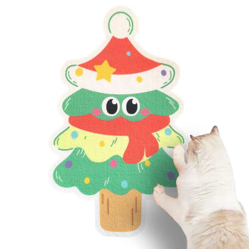 Wall-Mounted Cat Scratching Board – Space-Saving Scratcher Toy