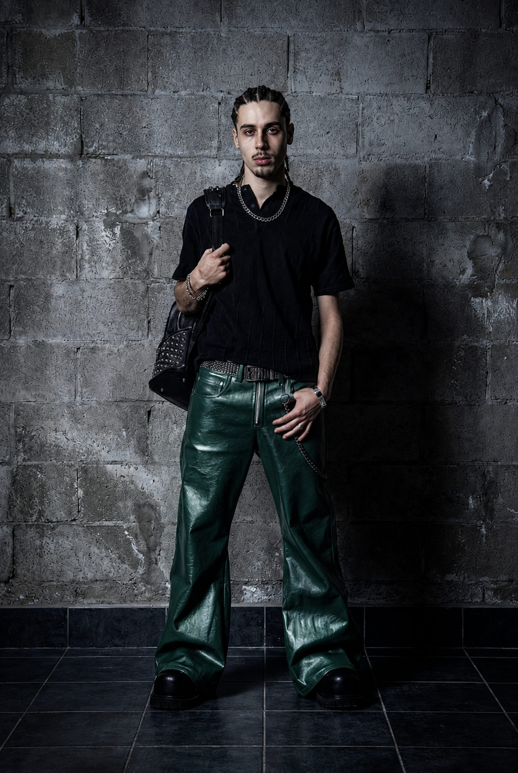 OXBLOOD ROCKSTAR PANTS