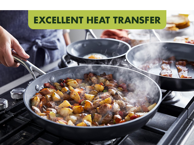GreenPan valencia pro køkkengrej gryder pander non-stick keramisk køkkengrej induktion opvaskemaskine ovnsikker