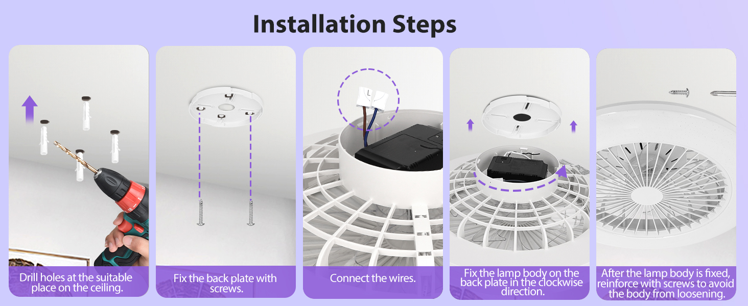 Alexa loftsventilator
