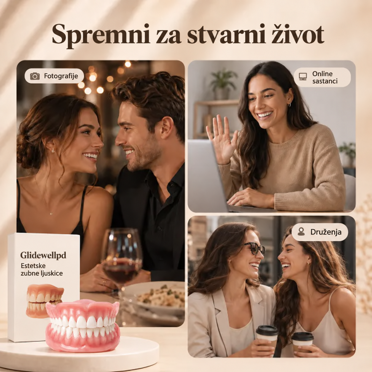 POTPUNA POKRIVENOST ZUBA PREMIUM KVALITETE