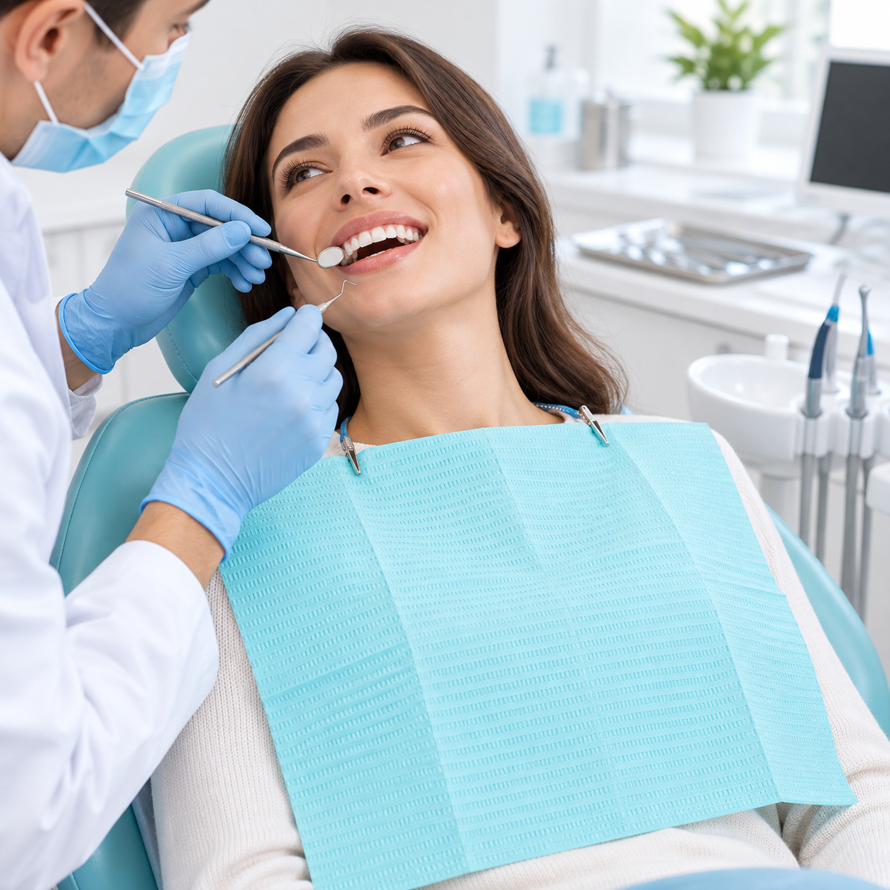Disposable Dental Bibs 