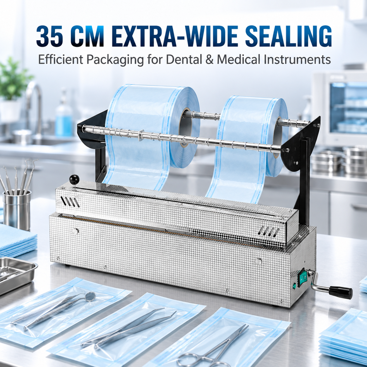 35 cm Dental & Medical Sealing Machine