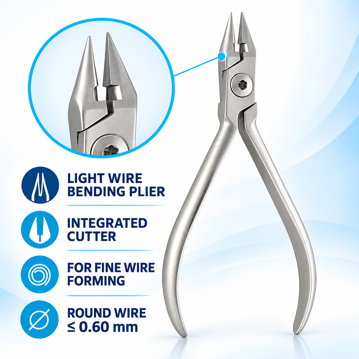 Orthodontic Wire Bending & Cutting Pliers