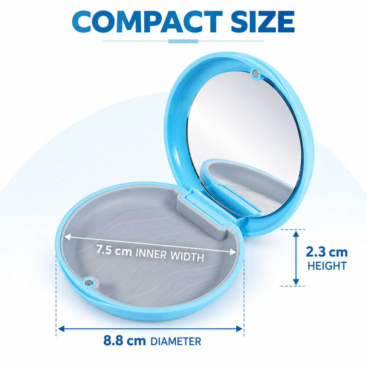 Clear Aligner Case – Retainer Storage Box, Portable Orthodontic Case, Denture Box, Invisalign Aligner Holder