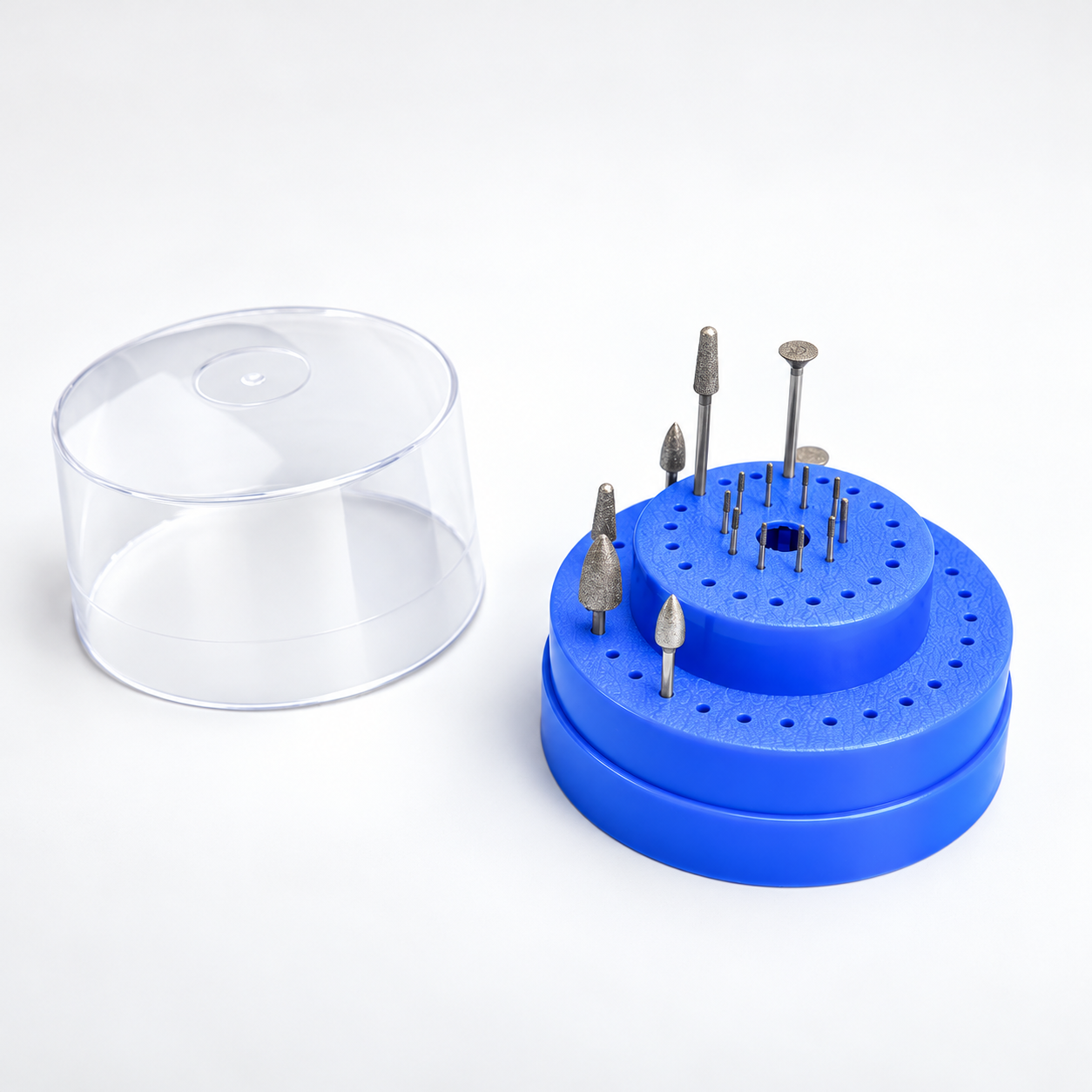 60-Hole Round Dental Bur Box