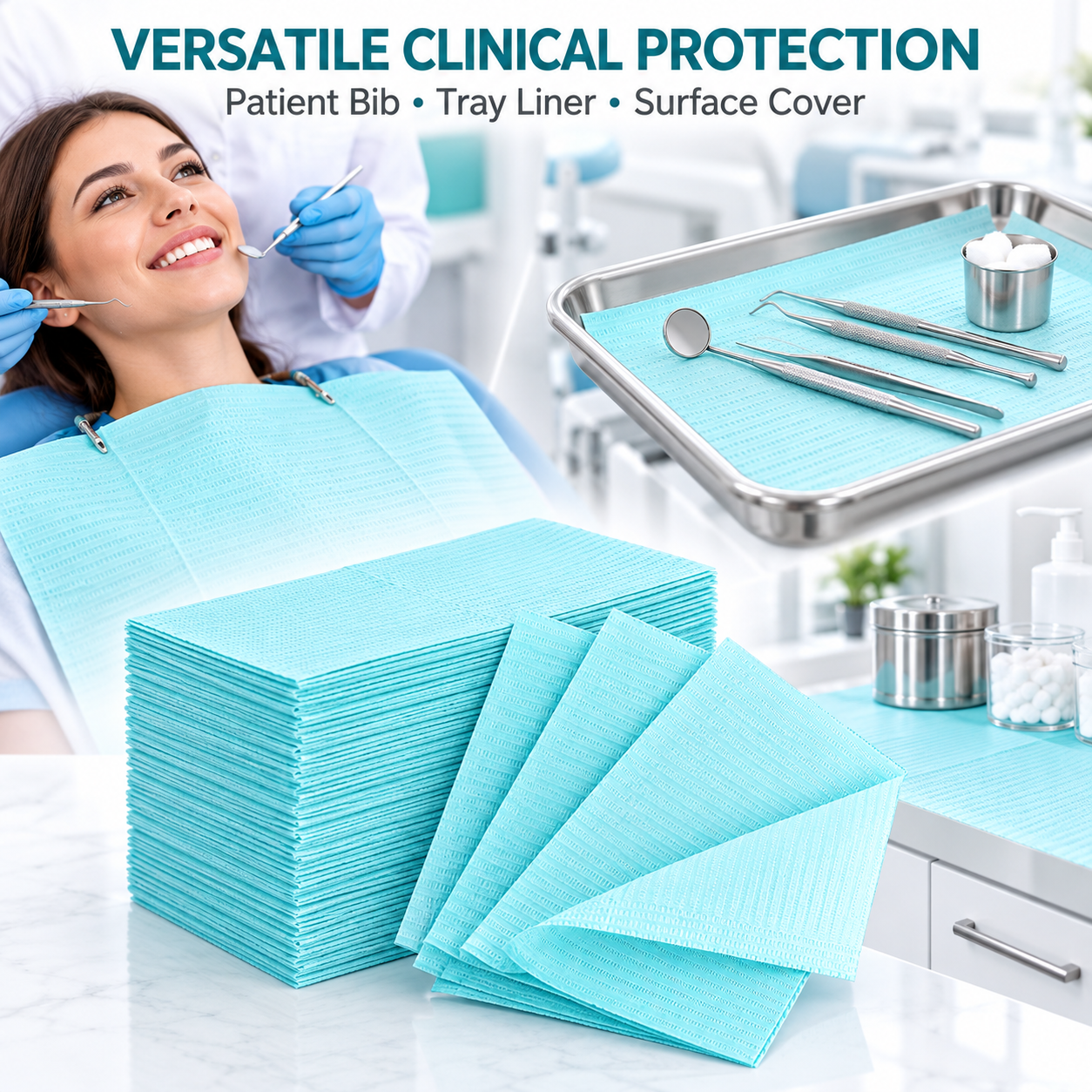 Disposable Dental Bibs 