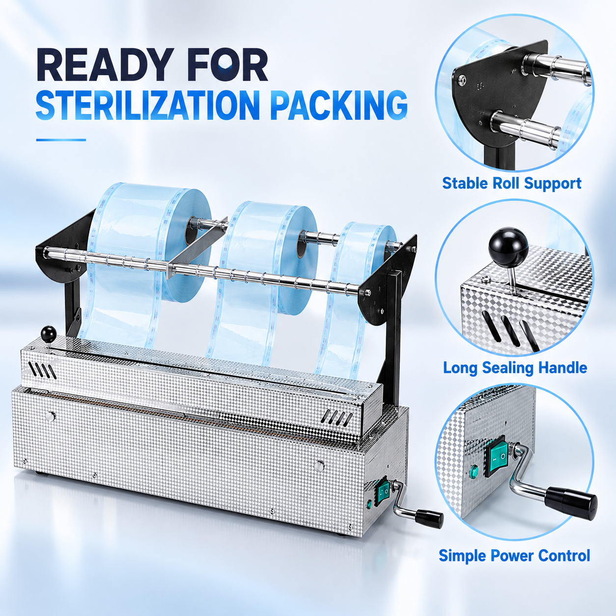35 cm Dental & Medical Sealing Machine