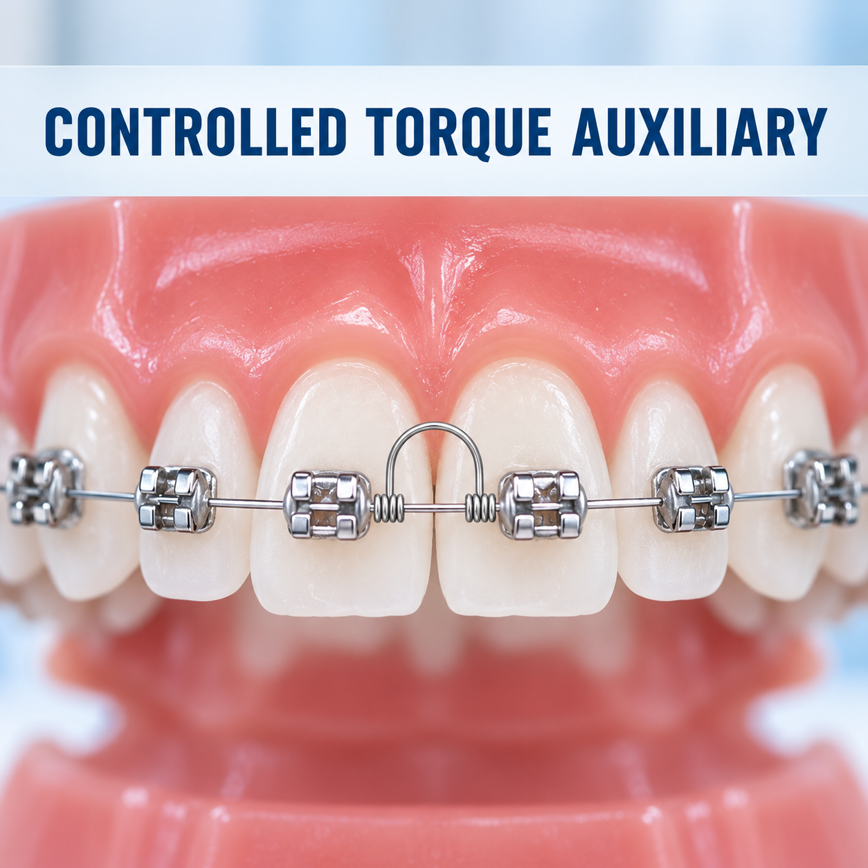 Orthodontic Door-Shaped Torque Spring (5-Pack)