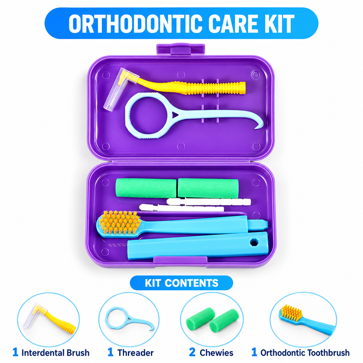 Orthodontic Travel Care Kit