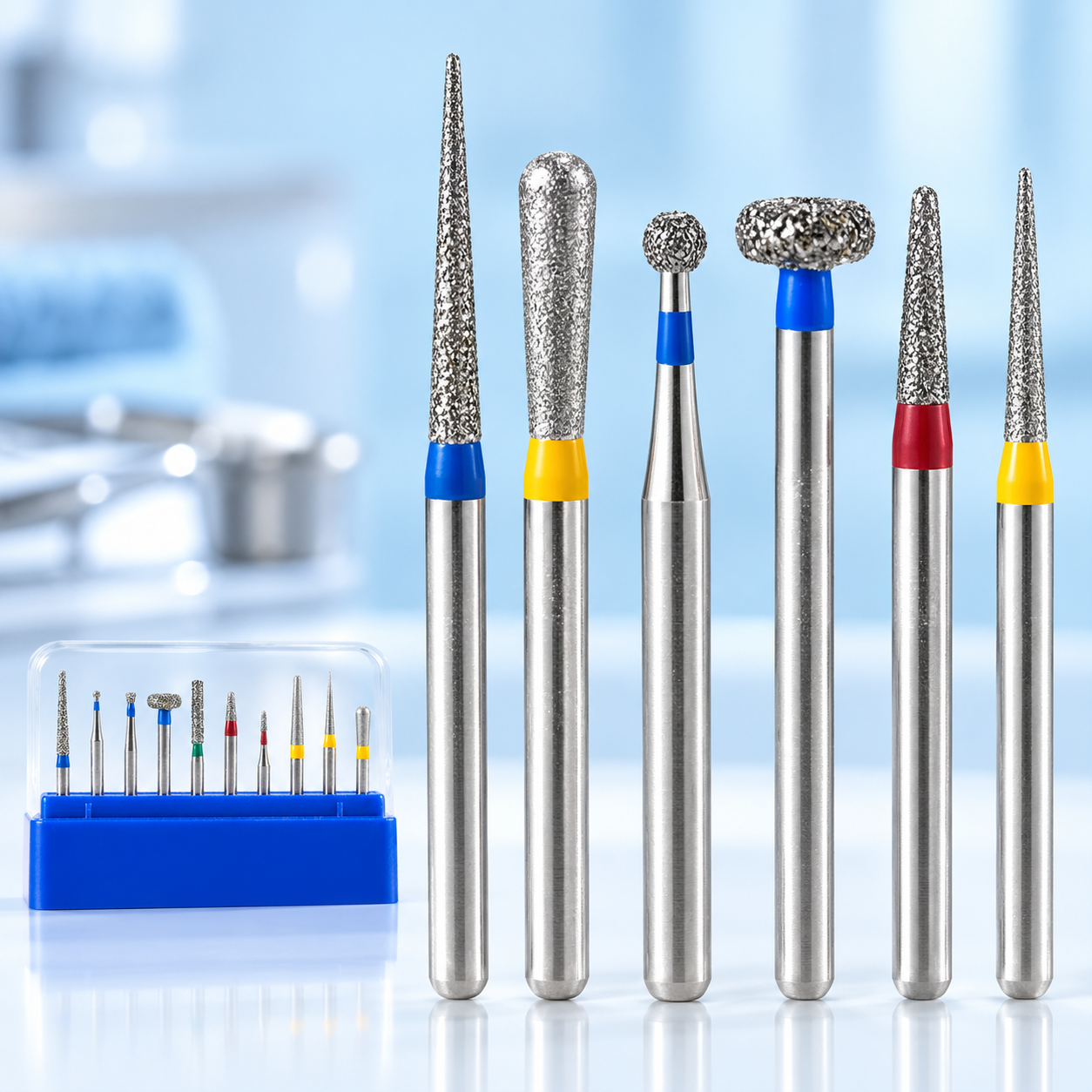 Dental Diamond Bur Set