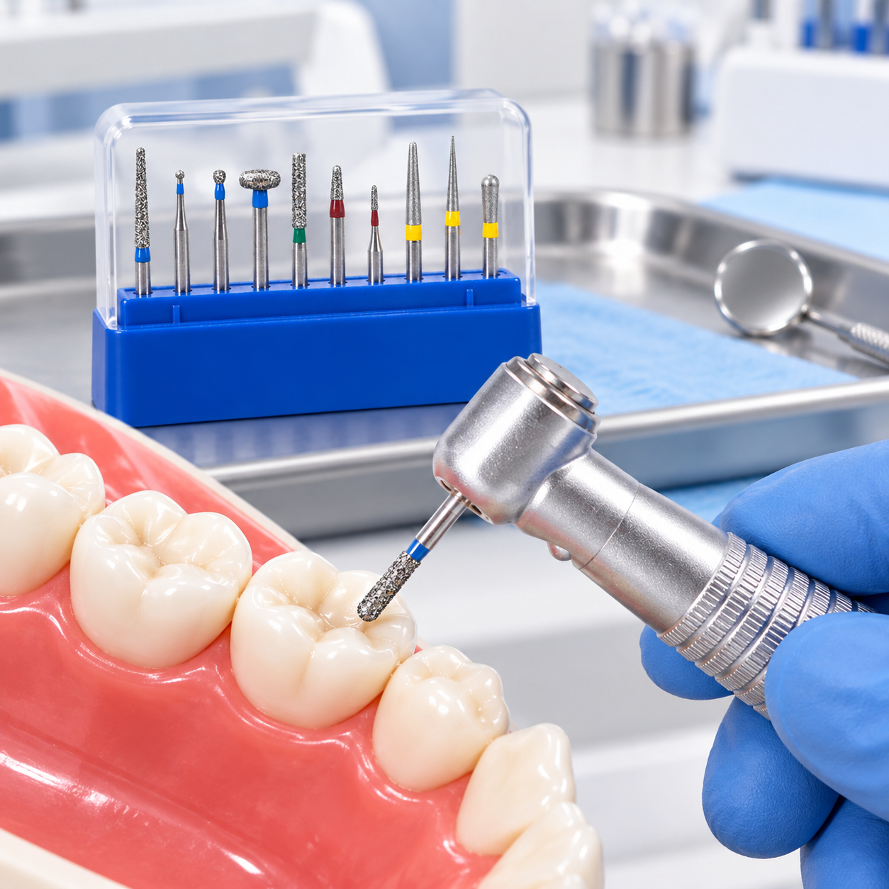 Dental Diamond Bur Set