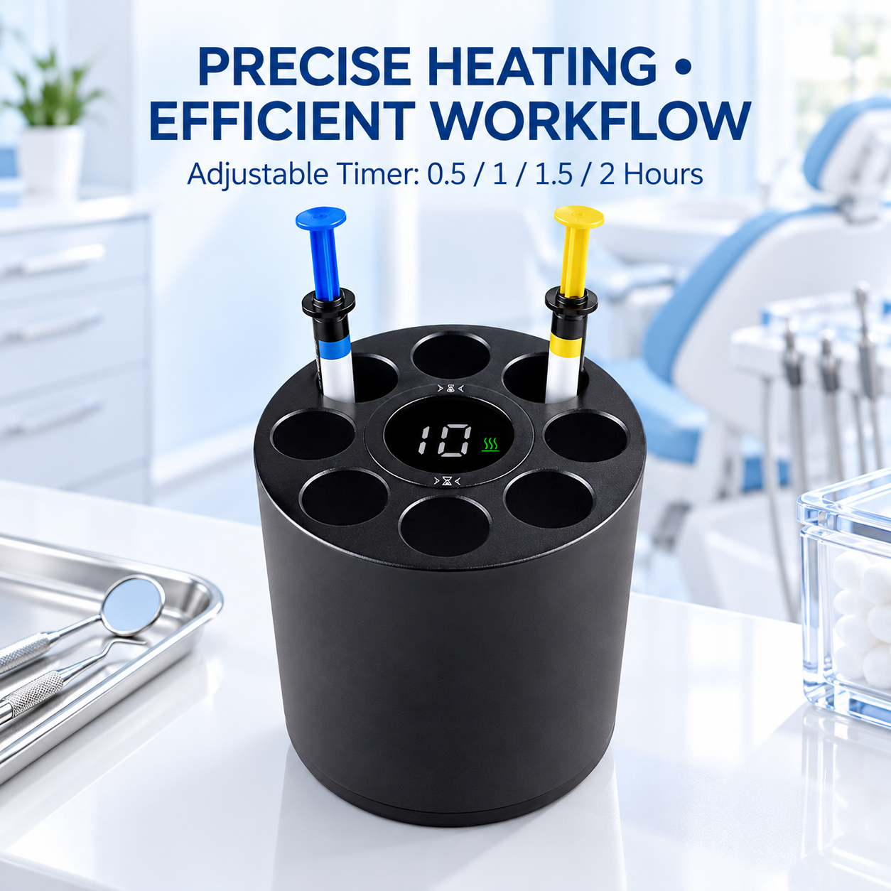 Adjustable Temperature Dental Heater