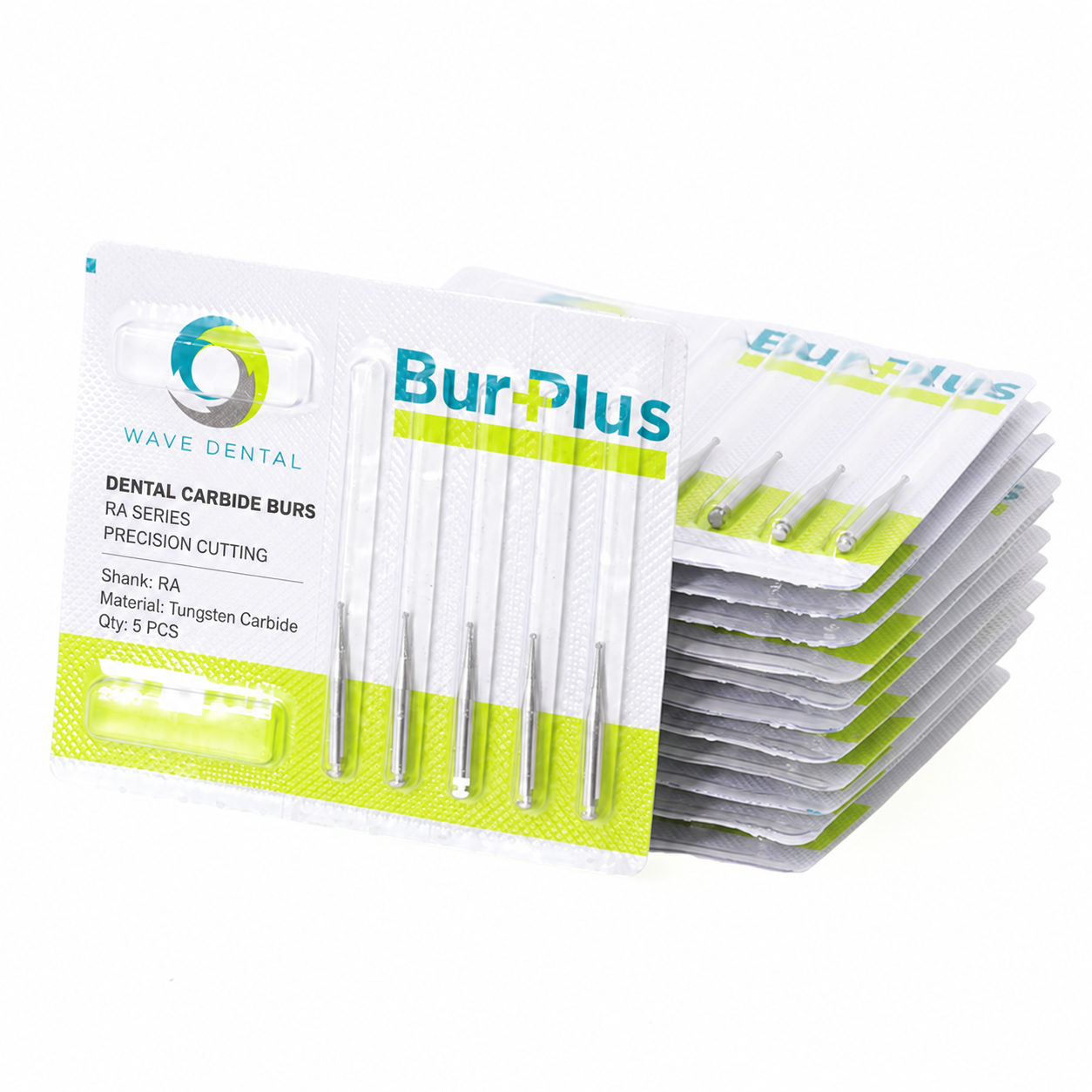 Dental low-speed RA carbide burs