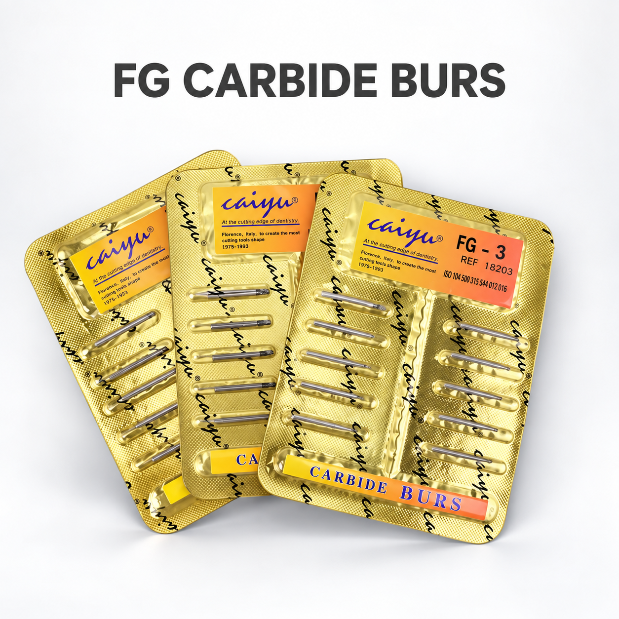 FG High-Speed Tungsten Carbide Dental Burs