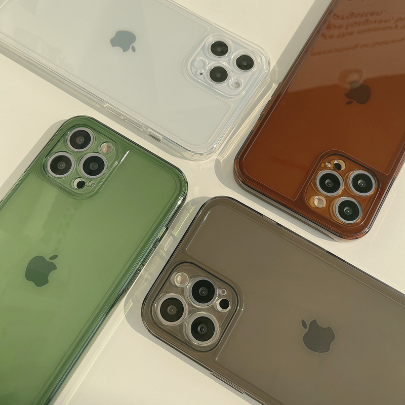 Transparent Mobile Phone Case for Apple iPhone
