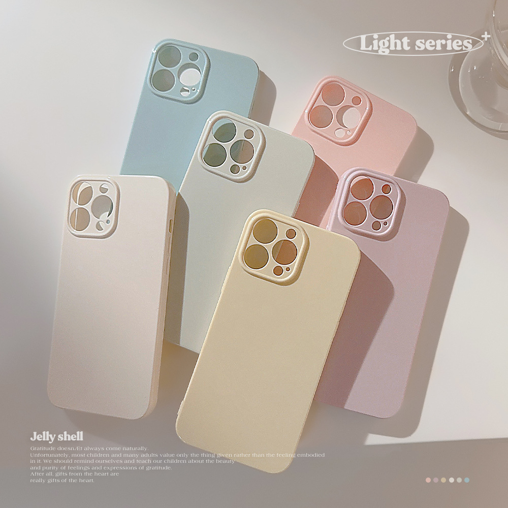 Light Solid Mobile Phone Case for Apple iPhone