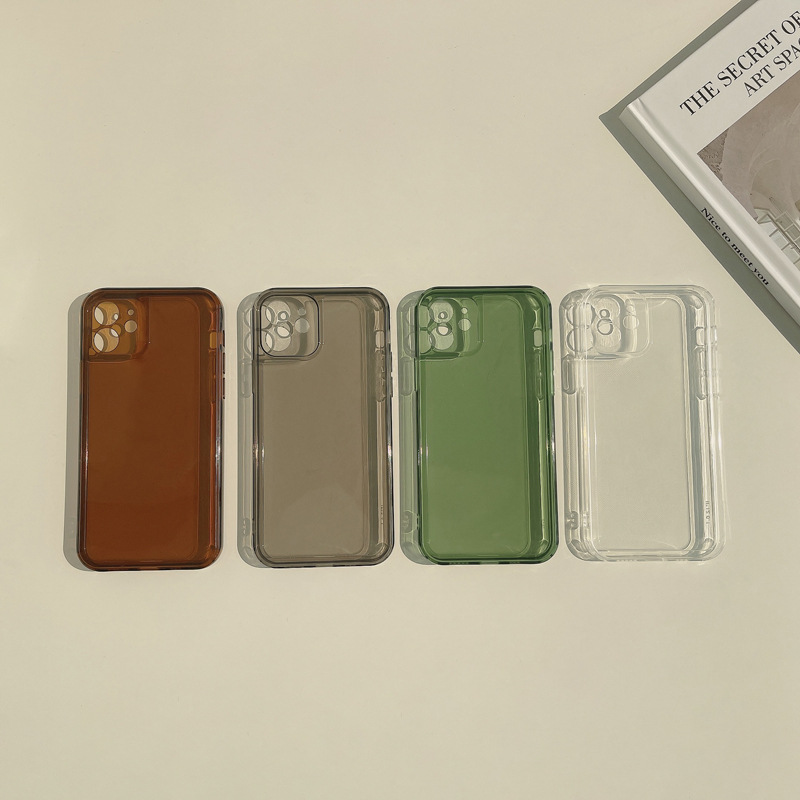 Transparent Mobile Phone Case for Apple iPhone
