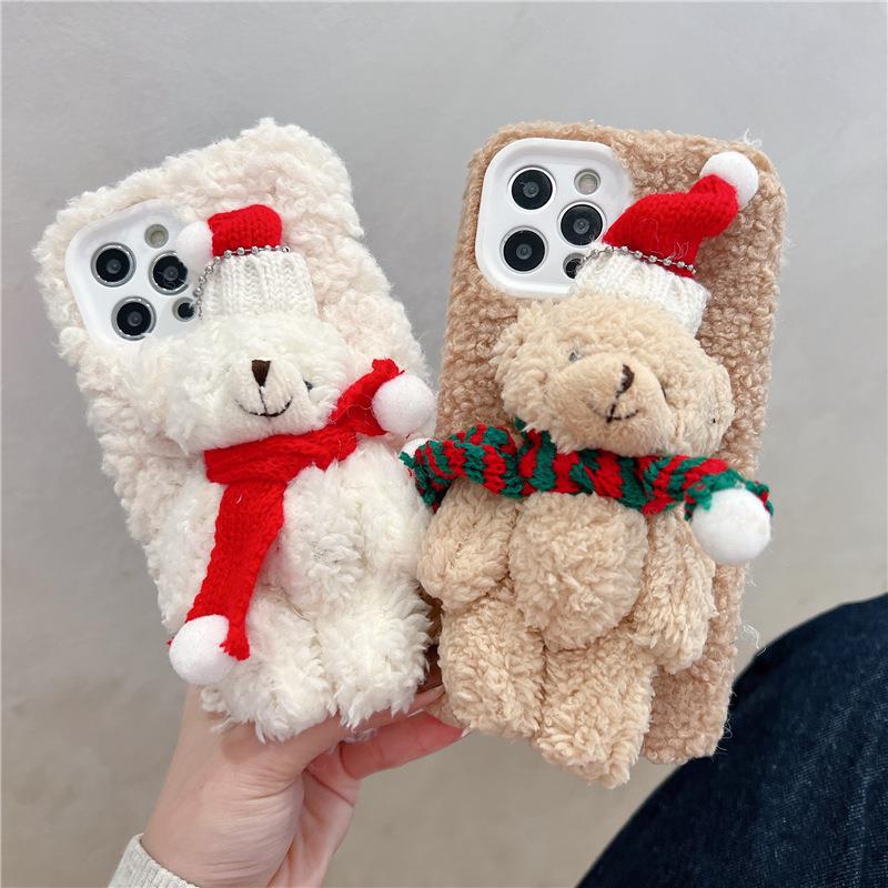 Cute Push Christmas Mobile Phone Case for Apple iPhone
