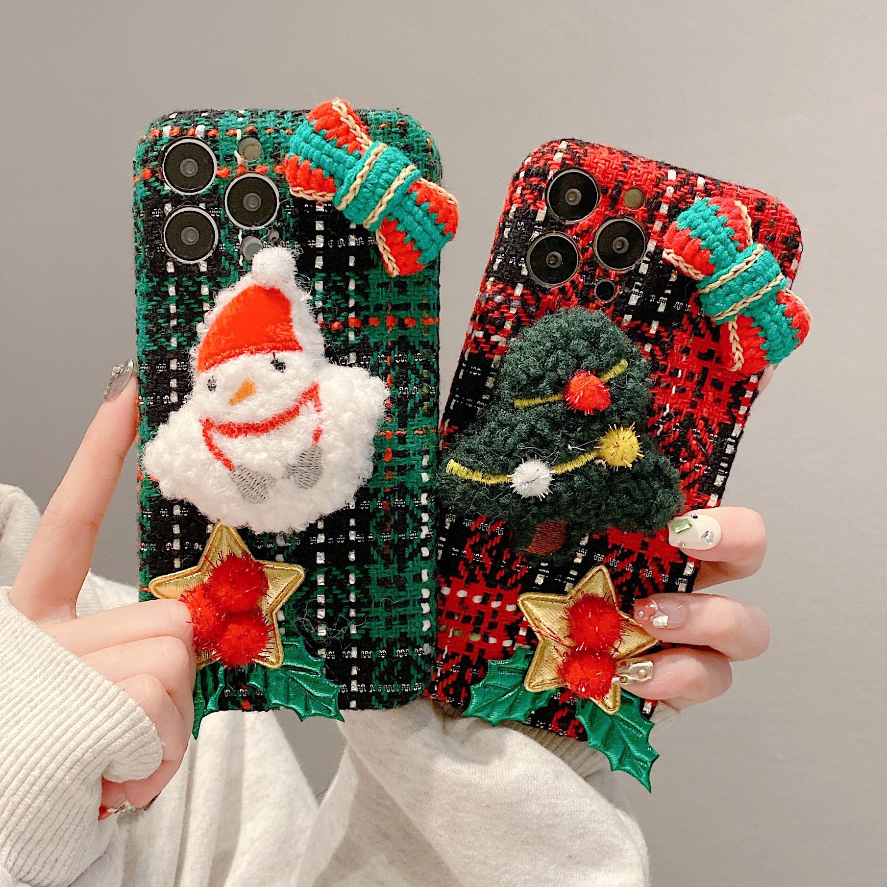 Cute Christmas Mobile Phone Case for Apple iPhone