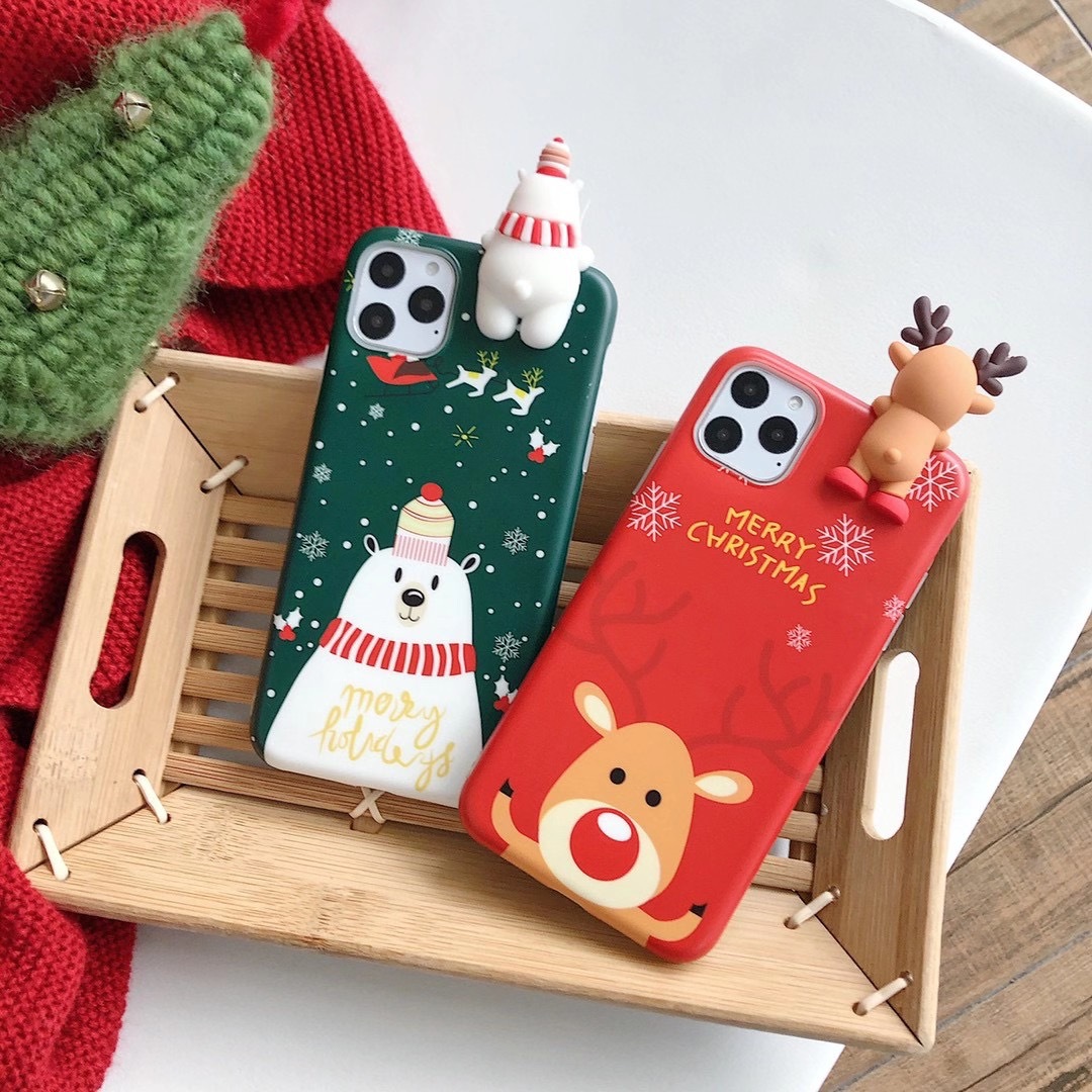Cute Christmas Mobile Phone Case for Apple iPhone