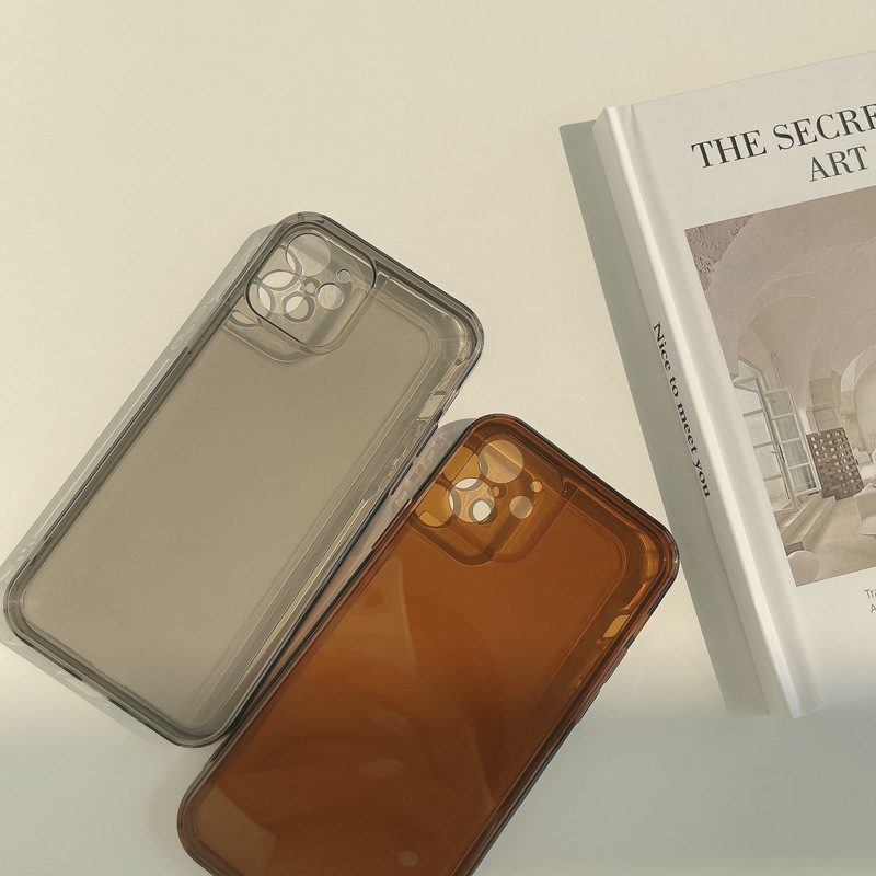 Transparent Mobile Phone Case for Apple iPhone