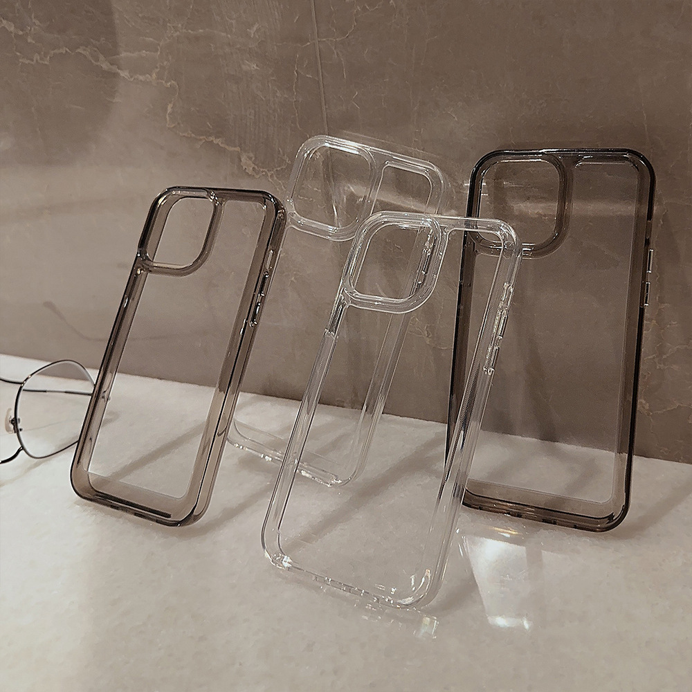 Transparent Acrylic Mobile Phone Case for Apple iPhone