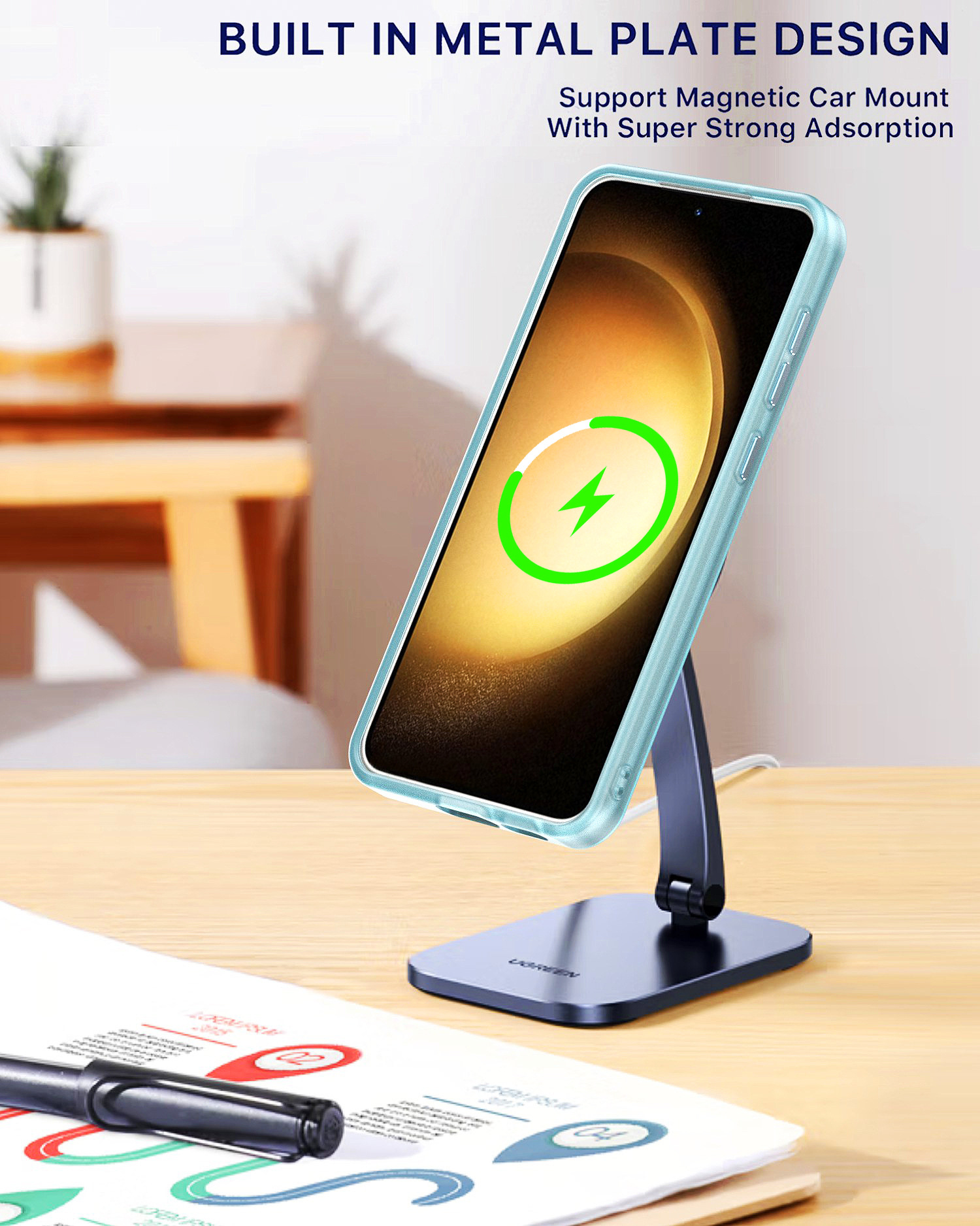 Magsafe Bracket Mobile Phone Case for Samsung Galaxy S24